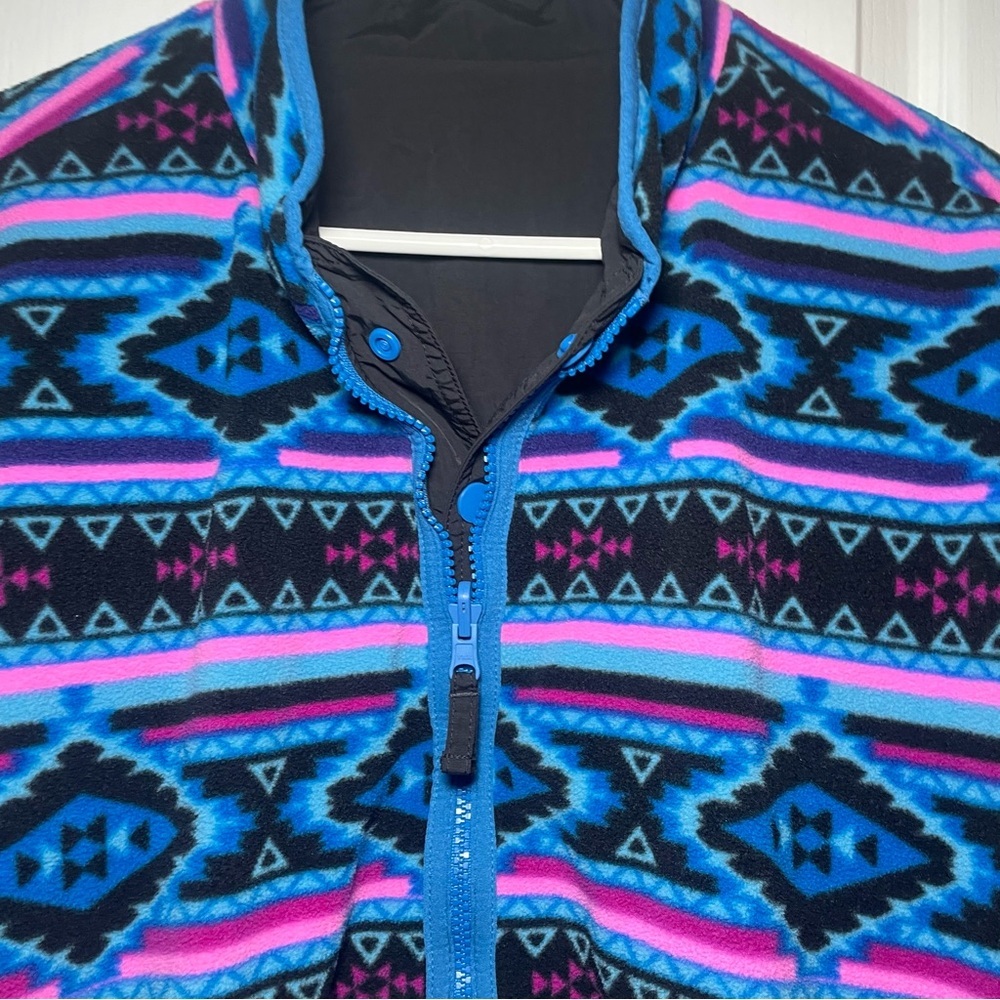 Chubbies Weekend Pullover Jacket Medium Aztec Fle… - image 2